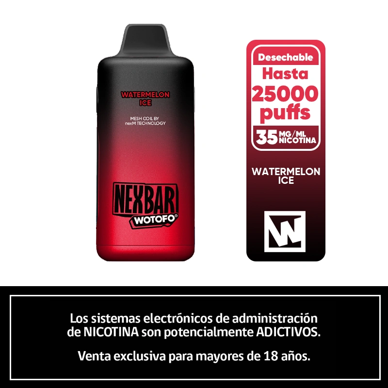 Wotofo NEXBAR 25K - Watermelon Ice
