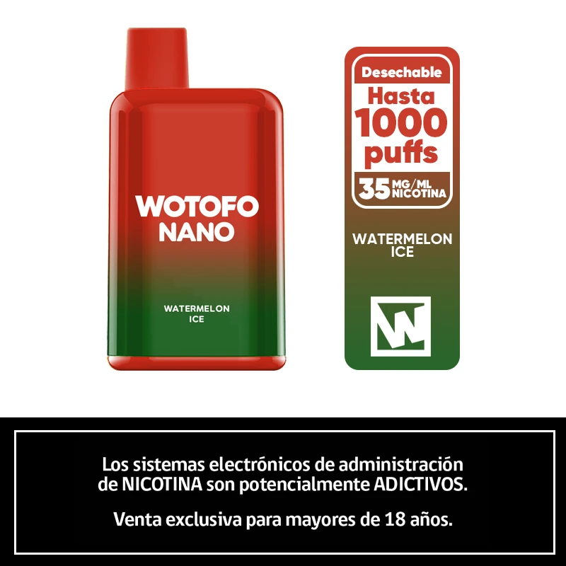 Wotofo NANO 1000 - Watermelon Ice 