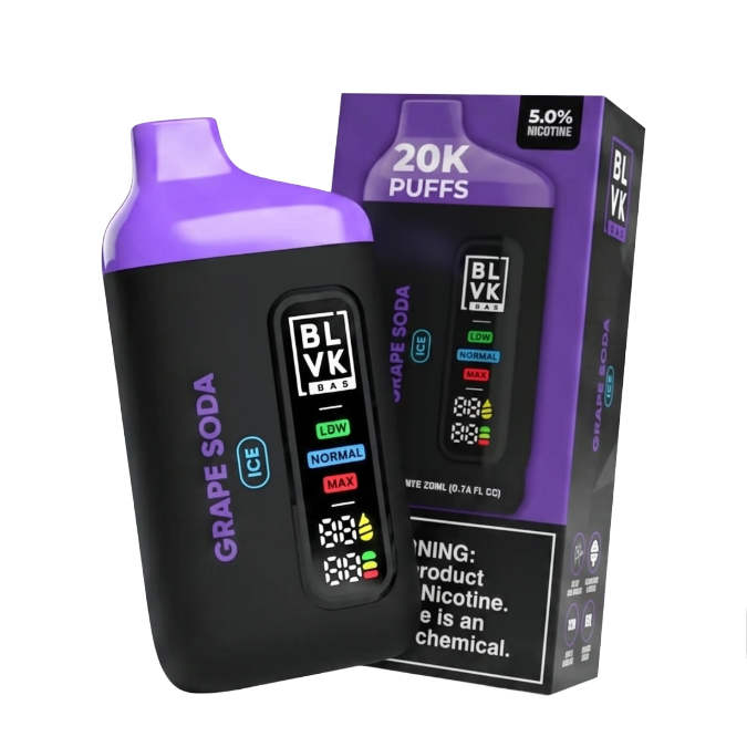 Blvk BAR 20K - Grape Soda Ice