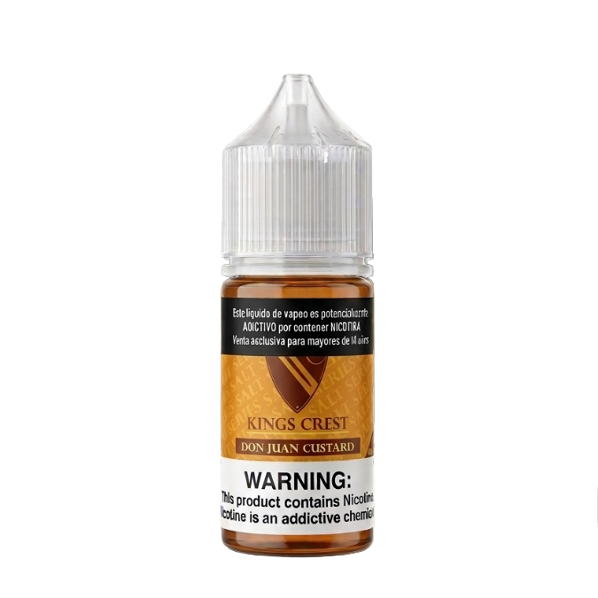 Kings Crest Don Juan Custard 30ML - 3.5%