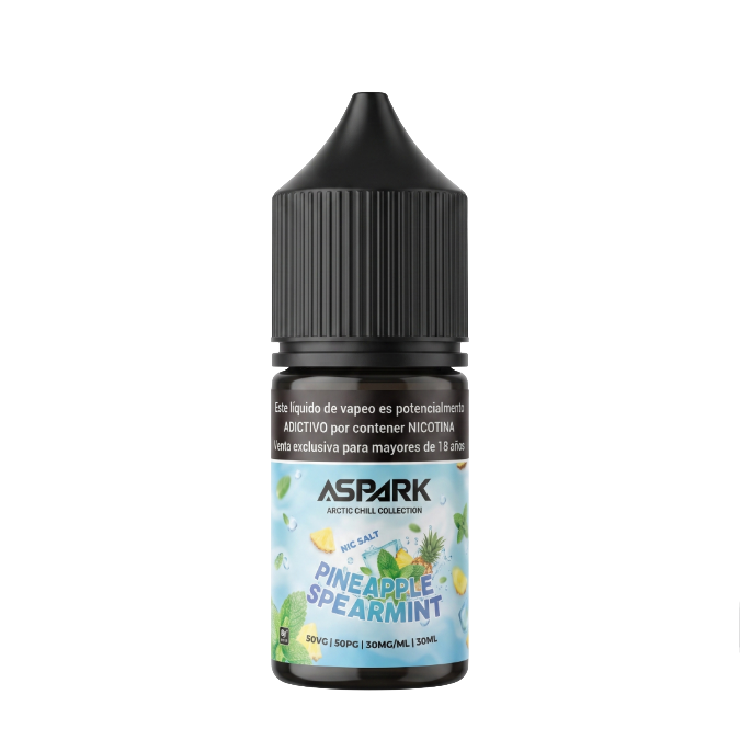 Aspark Artic Chill Collection Salt Nic 30 ML - Pineapple Spearmint