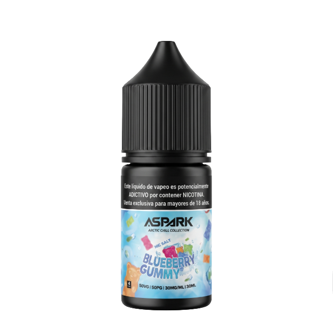 Aspark Artic Chill Collection Salt Nic 30 ML - Blueberry Gummy