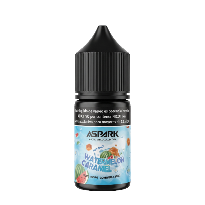 Aspark Artic Chill Collection Salt Nic 30 ML - Watermelon Caramel