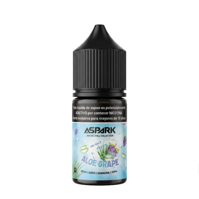 Aspark Artic Chill Collection Salt Nic 30 ML - Aloe Grape