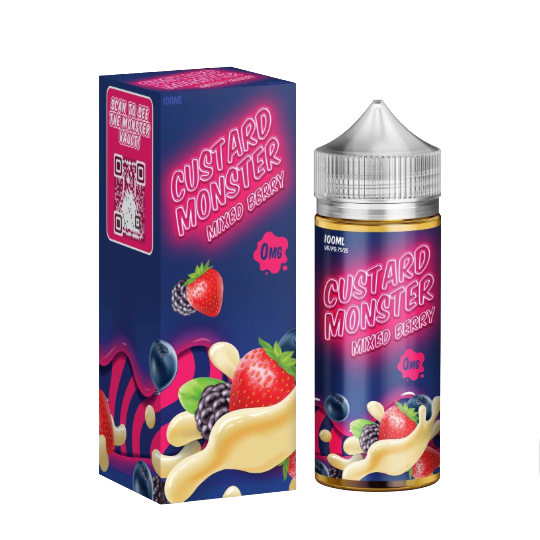 Custard Monster 100ML Mixed Berry 3MG
