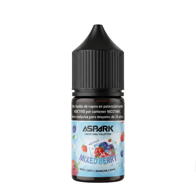 Aspark Artic Chill Collection Salt Nic 30 ML - Mixed Berry