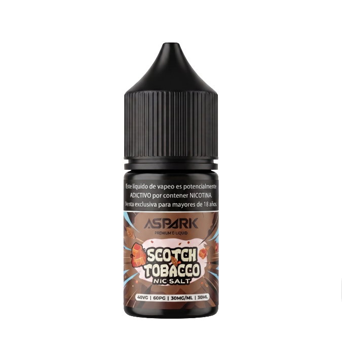 Aspark Golden Sands Collection Salt Nic 30 ML - Scotch Tobacco