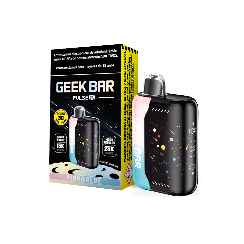 Geek Bar Pulse X 15K/25K - Pink & Blue