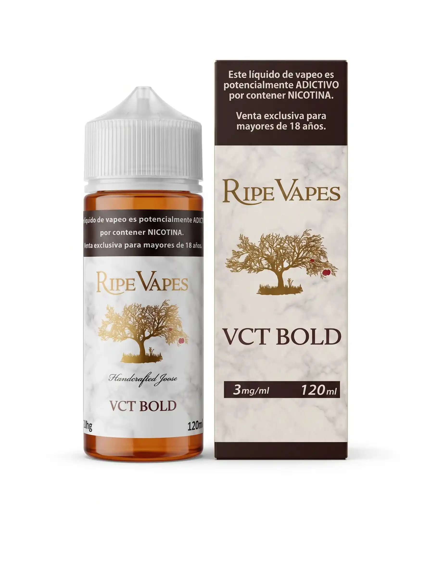 Ripe Vapes 120ml - VCT BOLD 3mg