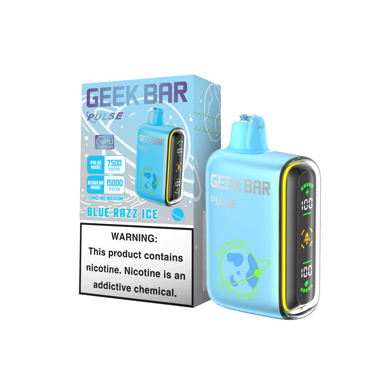 Geek Bar Pulse - Blue Razz Ice