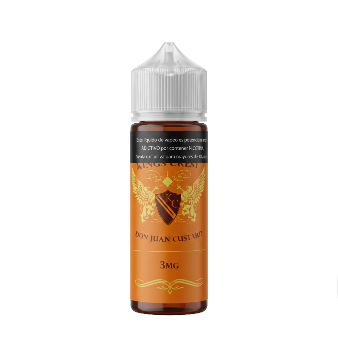 Kings Crest Don Juan 120ML - Don Juan Custard 3mg