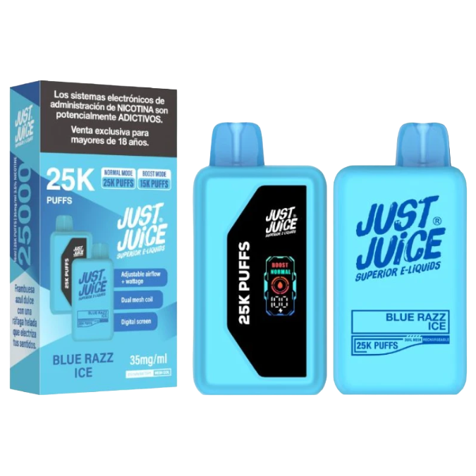 Just Juice Desechable 15K/25K - Blue Razz Ice