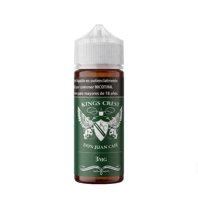 Kings Crest Don Juan 120ML - Don Juan Café 3mg 
