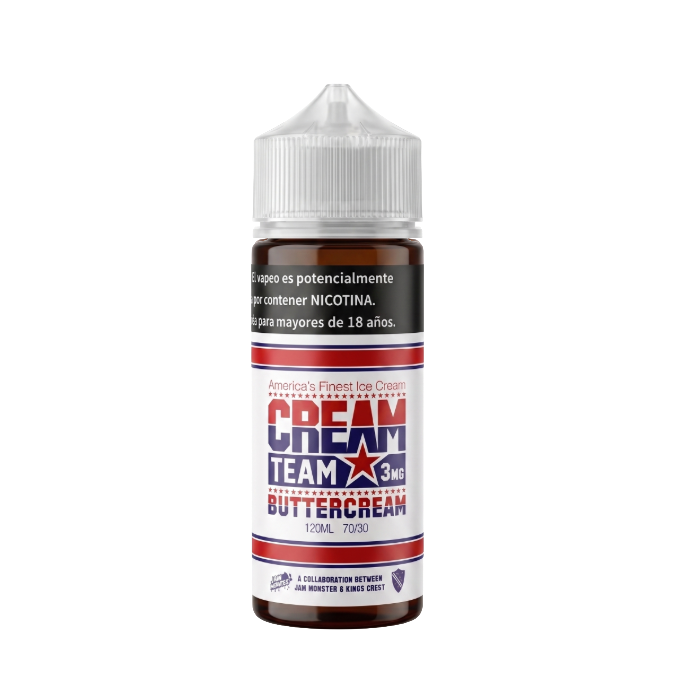 Cream Team 120ml - Buttercream 3mg