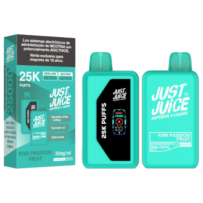 Just Juice Desechable 15K/25K - Kiwi Passion Fruit