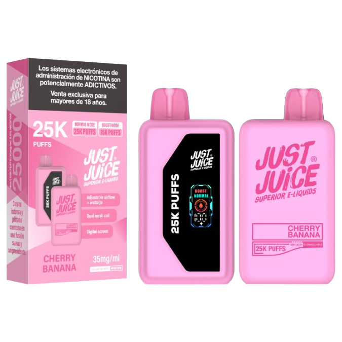Just Juice Desechable 15K/25K - Cherry Banana