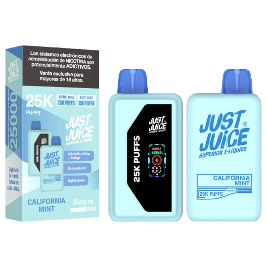 Just Juice Desechable 15K/25K - California Mint