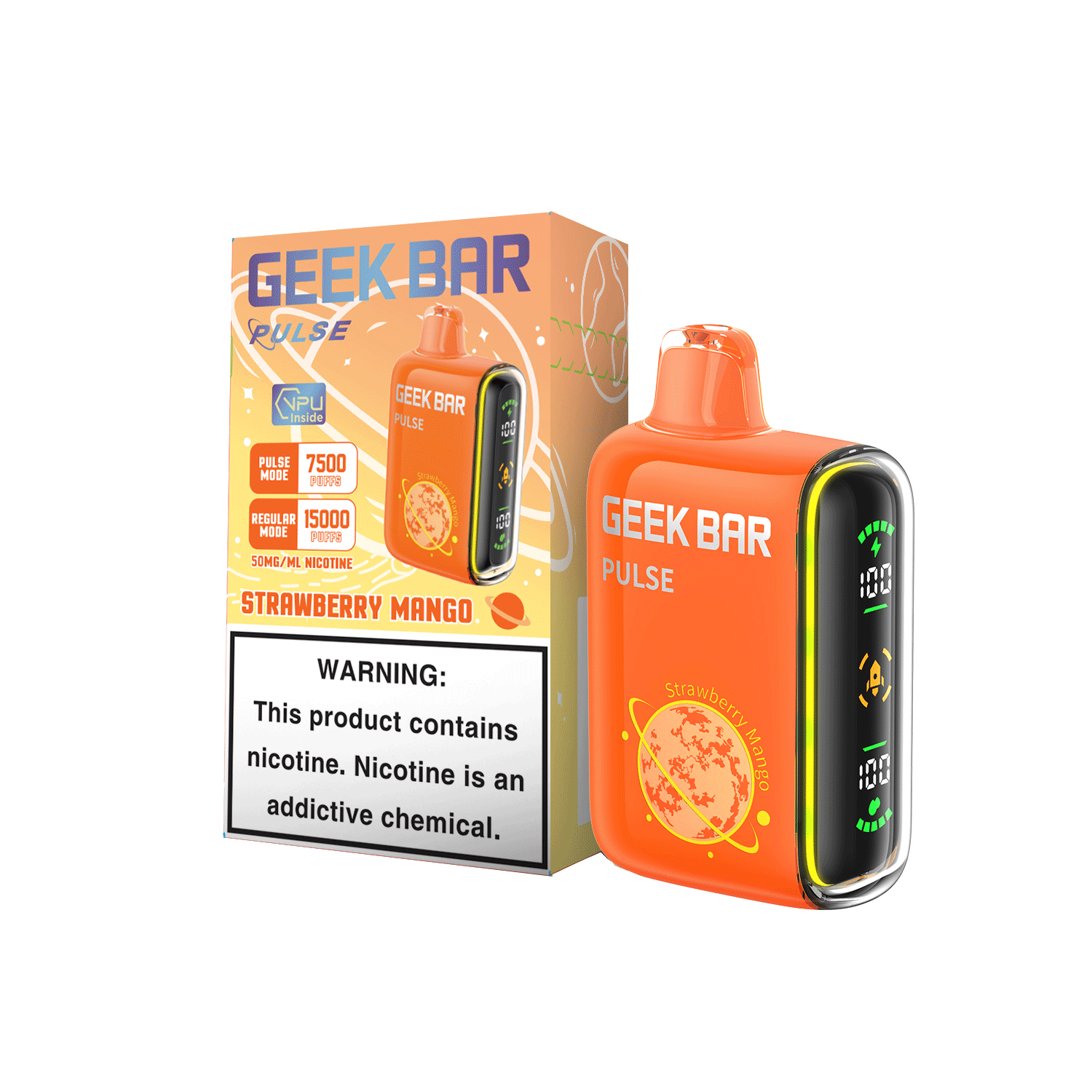 Geek Bar Pulse - Strawberry Mango
