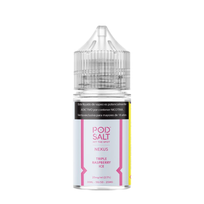 POD SALT Nexus 30ml 25mg - Triple Raspberry Ice