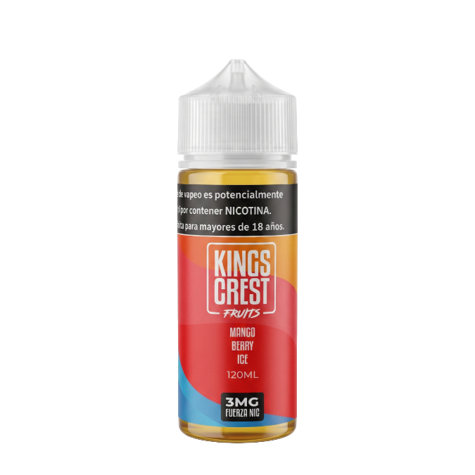 Kings Crest Fruits 120ML - Mango Berry Ice 3mg  