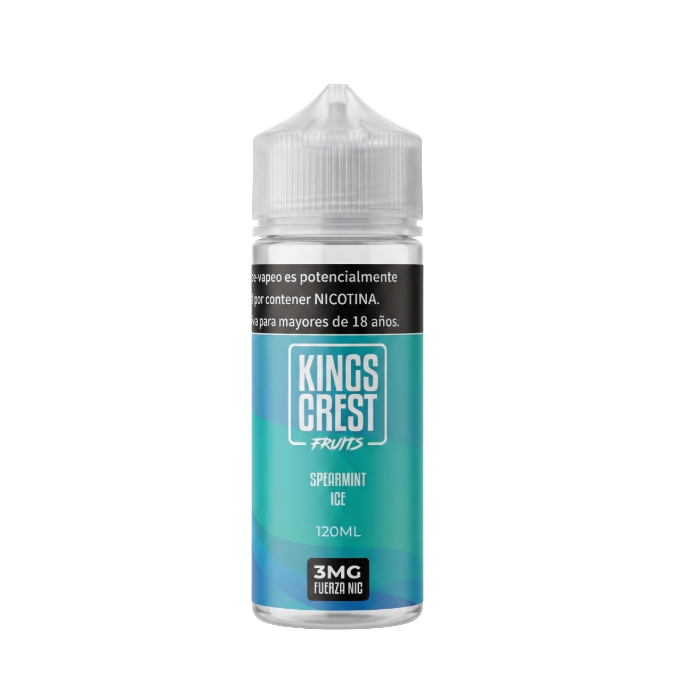 Kings Crest Fruits 120ML - Spearmint Ice 3mg 