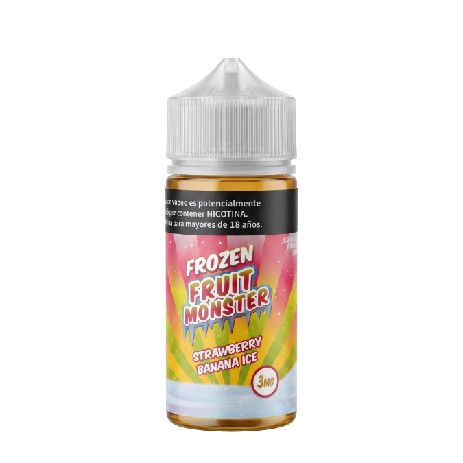 Frozen Fruit Monster 100ml - Strawberry Banana Ice 3mg