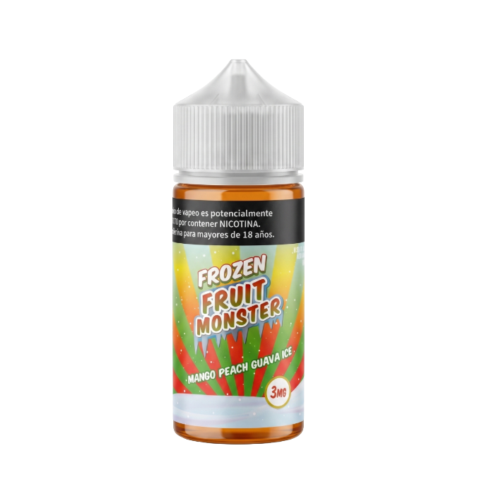 Frozen Fruit Monster 100ml - Mango Peach Guava Ice 3mg 