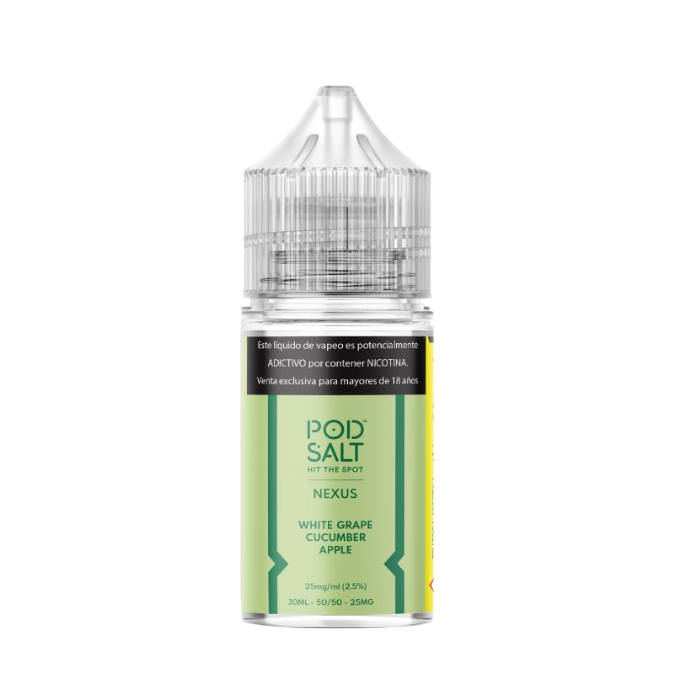 POD SALT Nexus 30ml 25mg - White Grape Cucumber Apple
