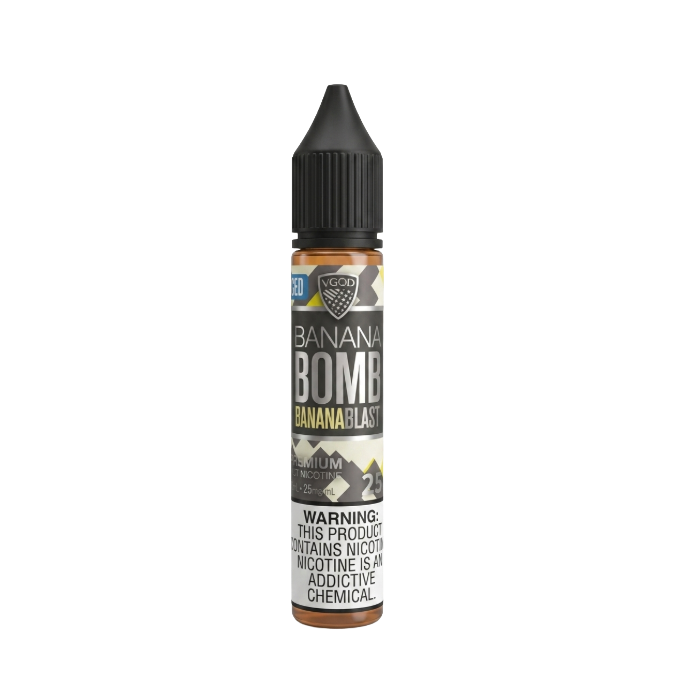 Vgod 30ml - Banana Bomb Ice 25mg  