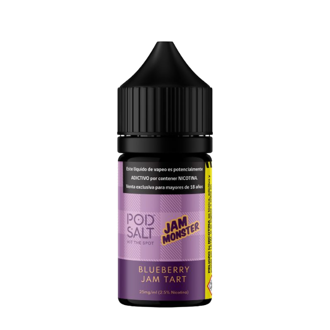 POD SALT 30ml 25mg - Jam Monster - Blueberry Jam Tart