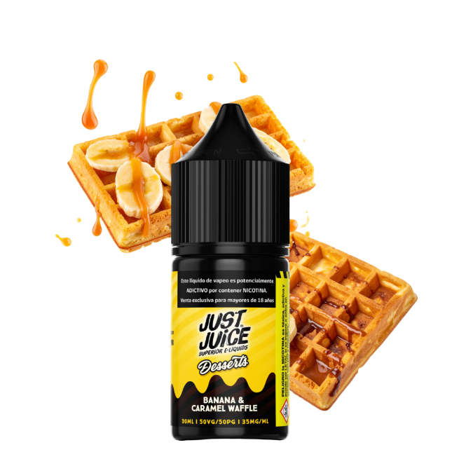 Just Juice Desserts - Banana Caramel Waffle - 30ML 35MG
