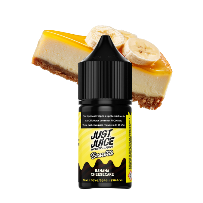 Just Juice Desserts - Banana Cheesecake - 30ML 35MG