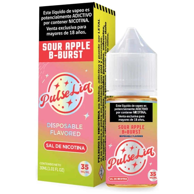 Geek Bar PulseLiq - Sour Apple B-Burst