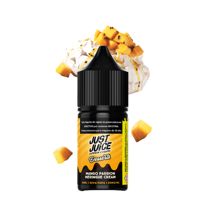 Just Juice Desserts - Mango Passion Meringue Cream - 30ML 35MG