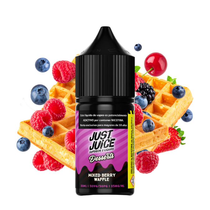 Just Juice Desserts - Mixed Berry Waffle - 30ML 35MG