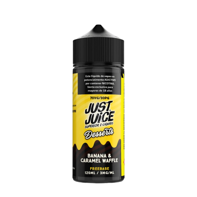 Just Juice Desserts - Banana Caramel Waffle - 120ML 3MG