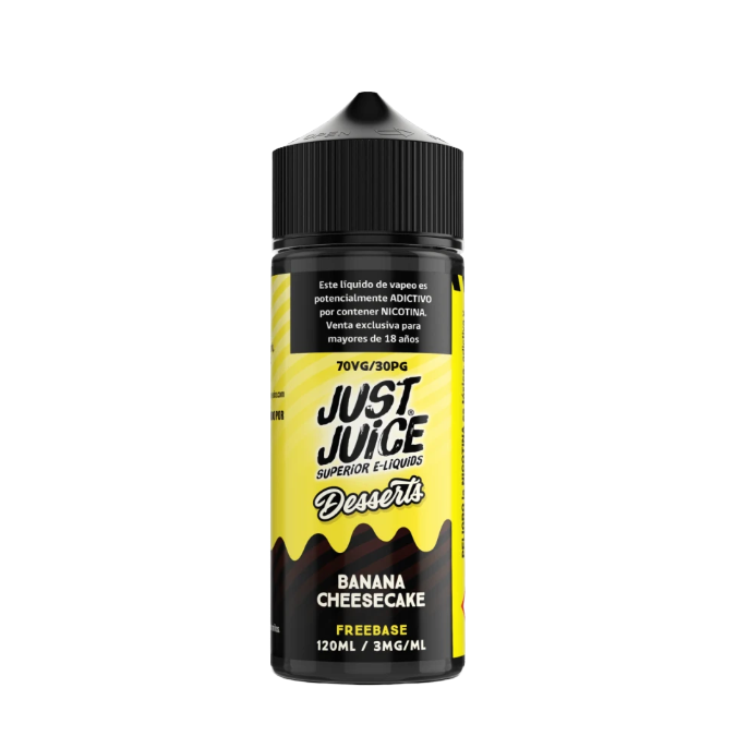 Just Juice Desserts - Banana Cheesecake - 120ML 3MG
