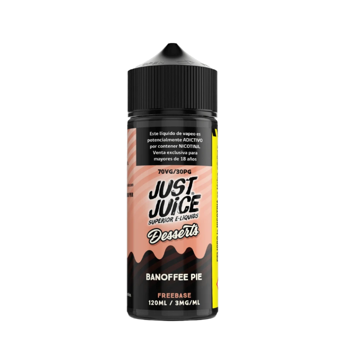 Just Juice Desserts - Banoffee Pie - 120ML 3MG