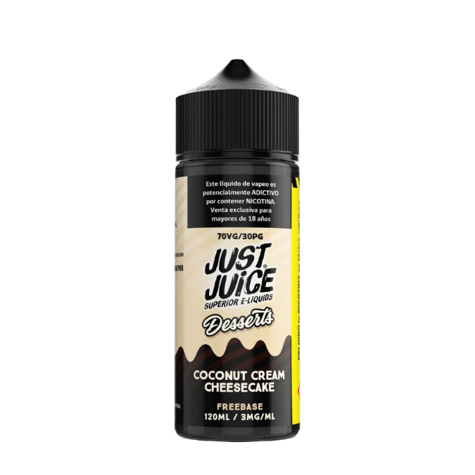 Just Juice Desserts - Coconut Cream Cheesecake - 120ML 3MG