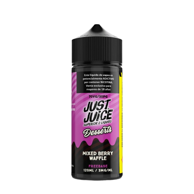 Just Juice Desserts - Mixed Berry Waffle - 120ML 3MG