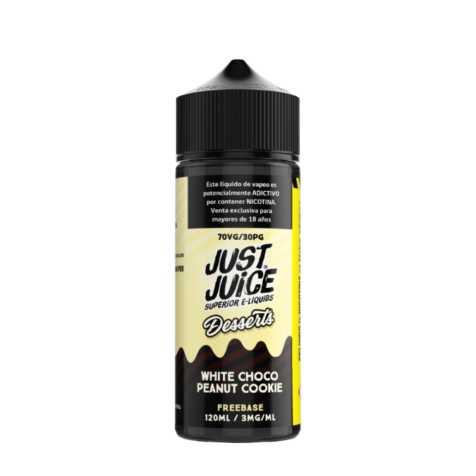 Just Juice Desserts - White Choco Peanut Cookie - 120ML 3MG