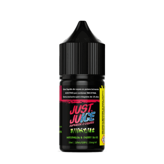 Just Juice Salt Nic - Watermelon Cherry On Ice - 30ml 35mg