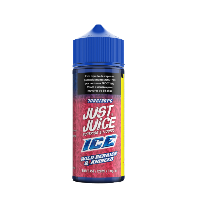 Just Juice - Wild Berries & Aniseed Ice - 120ML 3MG