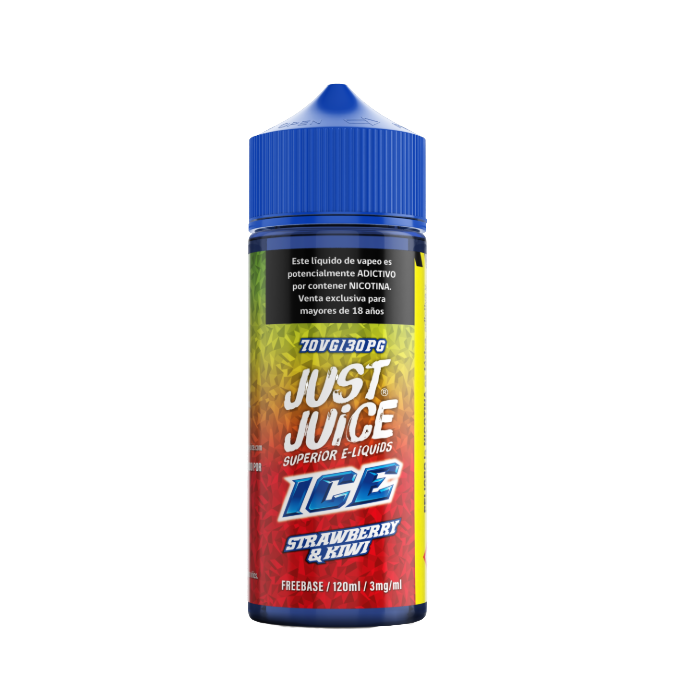 Just Juice - Strawberry & Kiwi Ice - 120ML 3MG