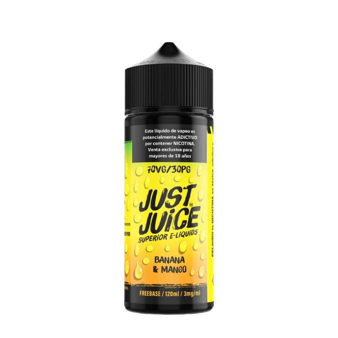 Just Juice - Banana & Mango On Ice - 120ML 3MG
